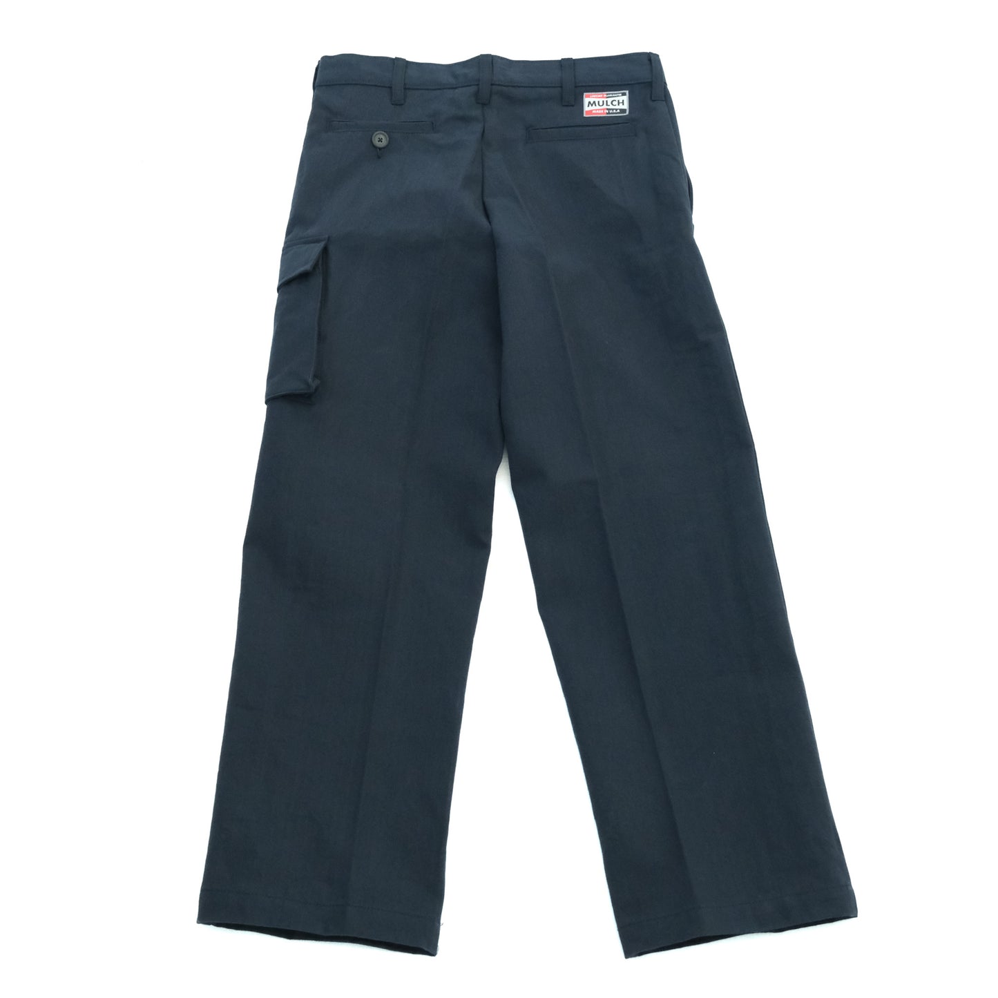 Asymmetrical Cargo Trouser Indigo