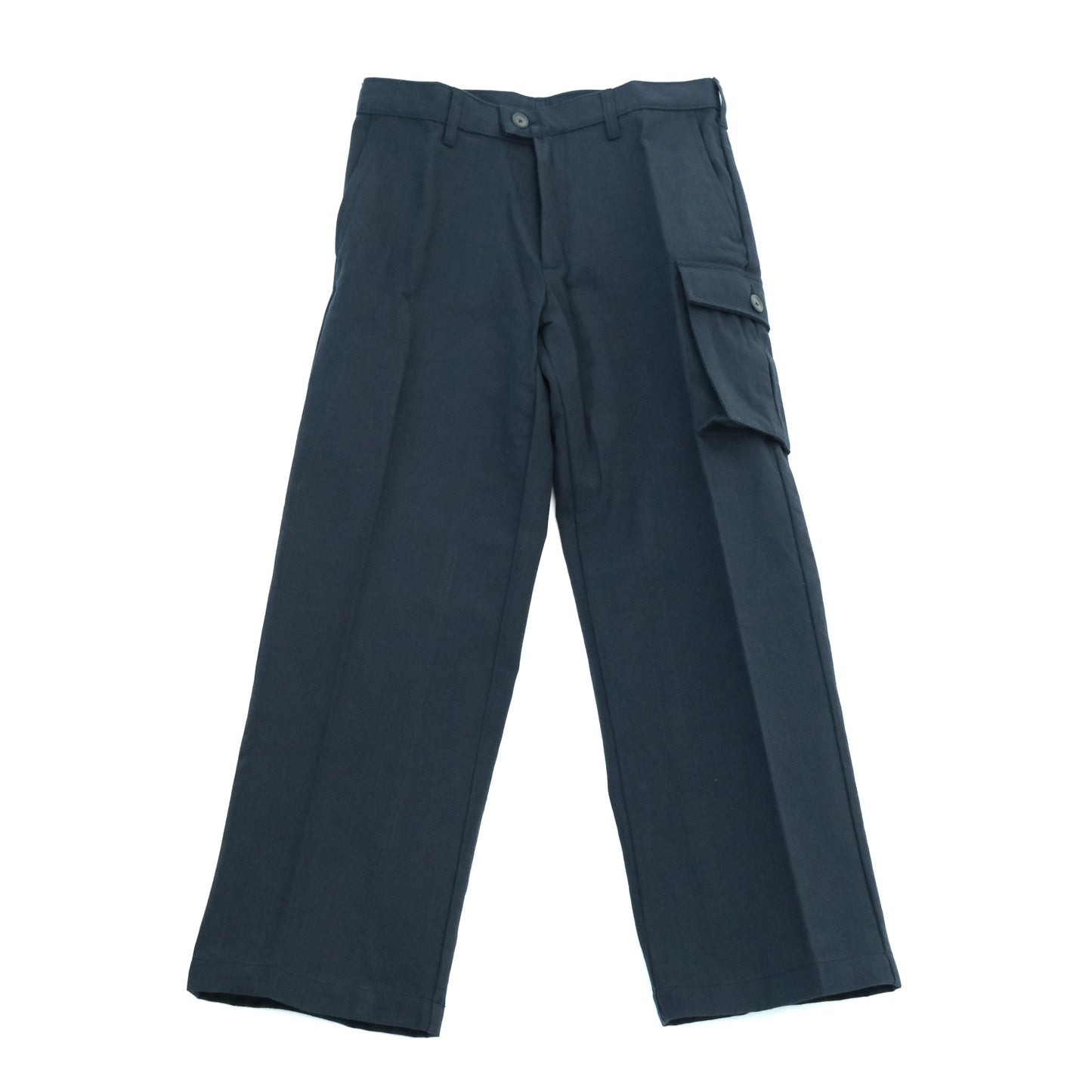 Asymmetrical Cargo Trouser Indigo