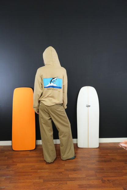 Biege Cotton Trouser