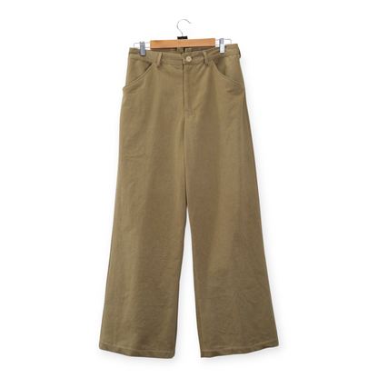 Biege Cotton Trouser