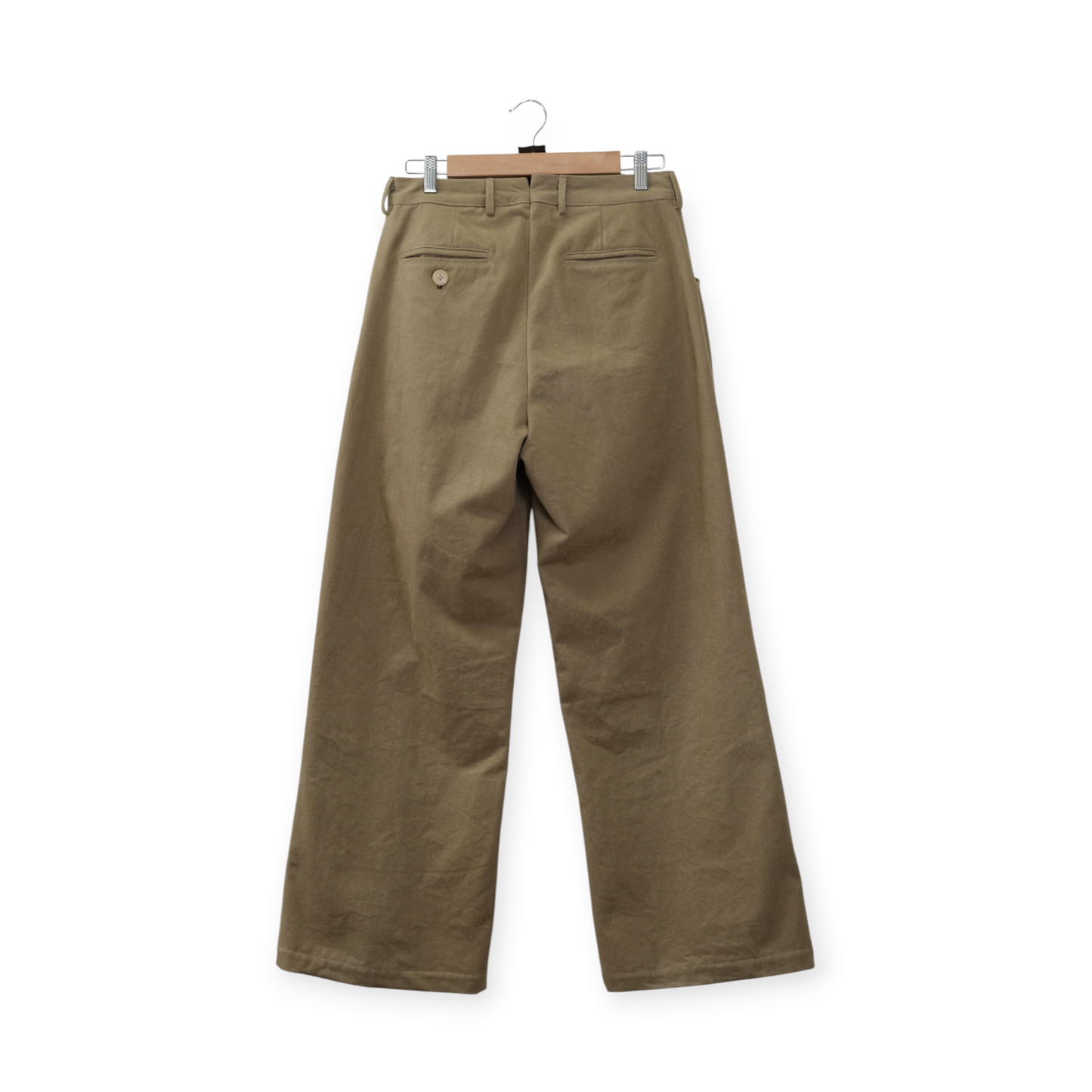 Biege Cotton Trouser