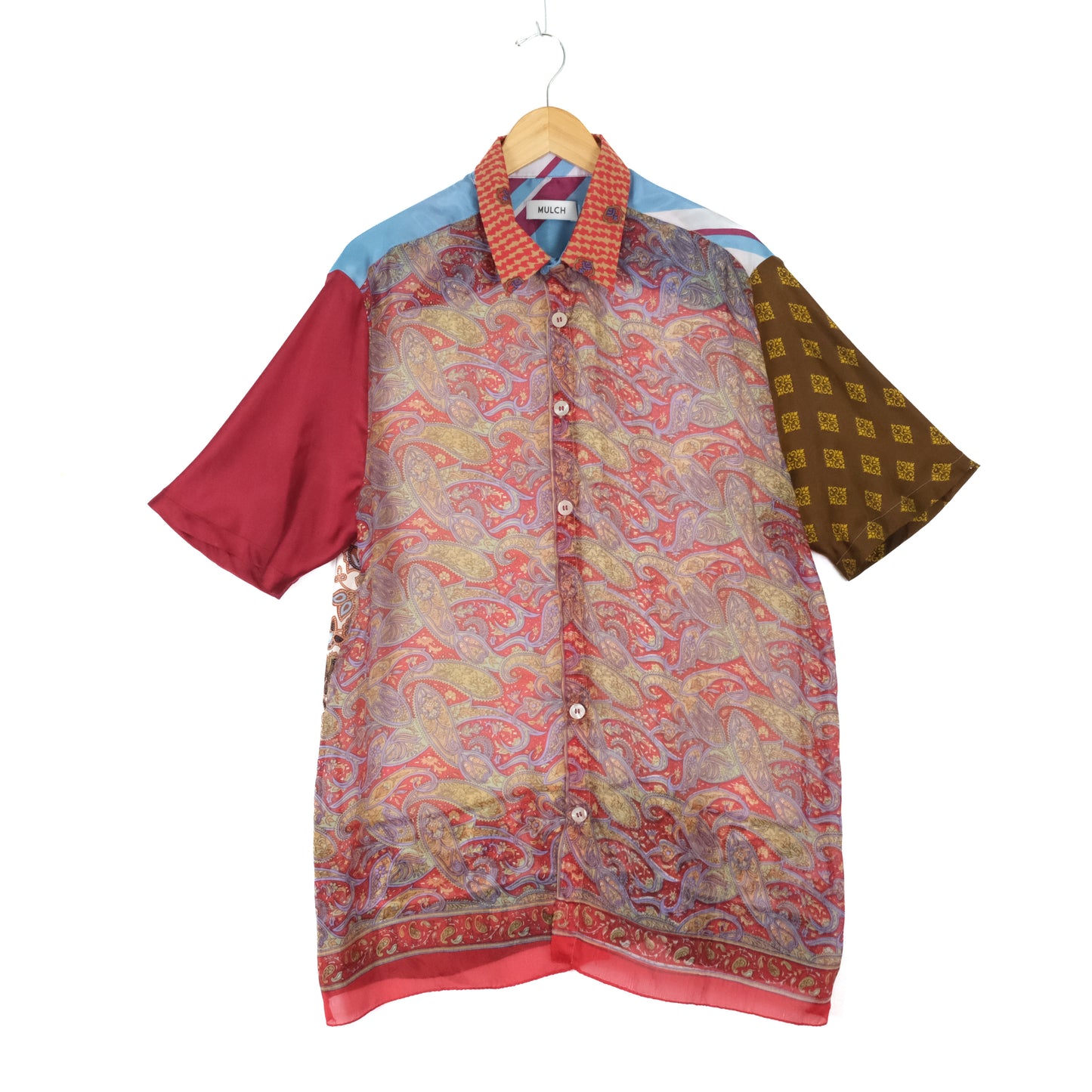 Persian Motif Silk Shirt