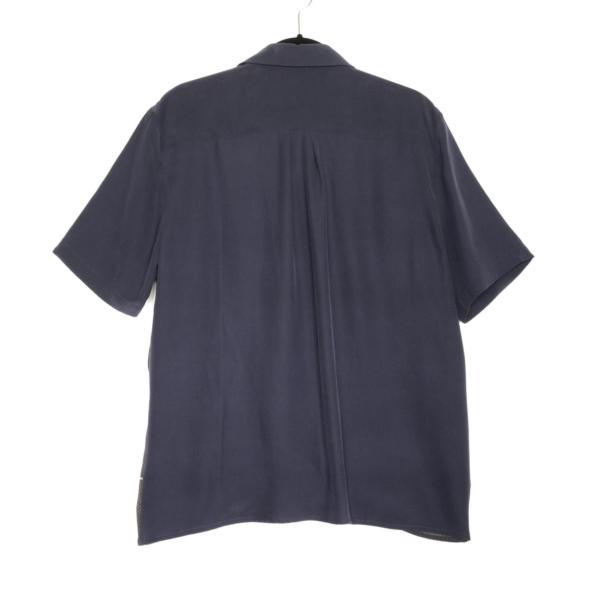 Japanese Block Square Silk Button Up