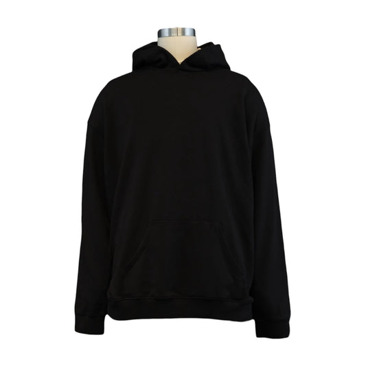Supima Hoodie Jet Black