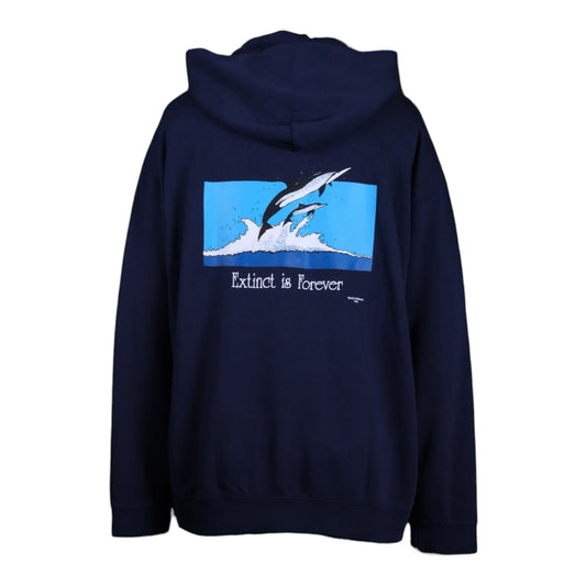 Supima Hoodie Extinct Navy