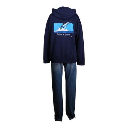 Supima Hoodie Extinct Navy