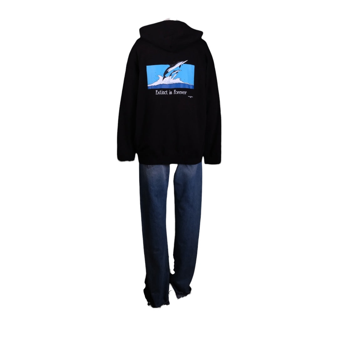 Supima Hoodie Extinct Black